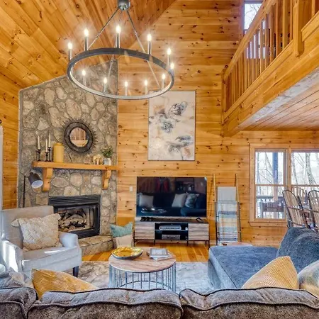 Mtn Cabin Sleeps 10 - 5 Mins To Fishing & Camping